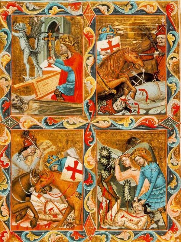 unknow artist Legend of Saint Ladislas Germany oil painting art